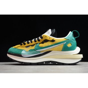 2020 Sacai x Nike Regasus Vaporrly SP Yellow Green/Black/White BV0073-103 Shoes